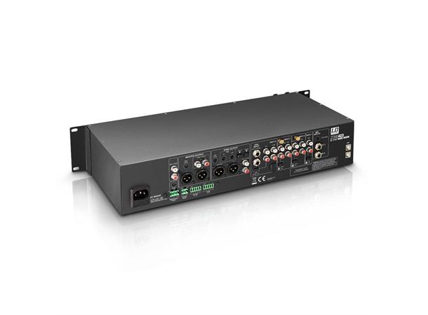 LD Mikser  2-Zone 2U 4xLine 2xMic Mixer 